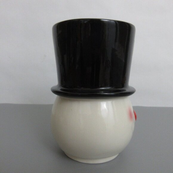 Rae Dunn Frosty The Snowman Figural Christmas Jumbo Coffee Mug Ceramic EUC - Picture 4 of 8